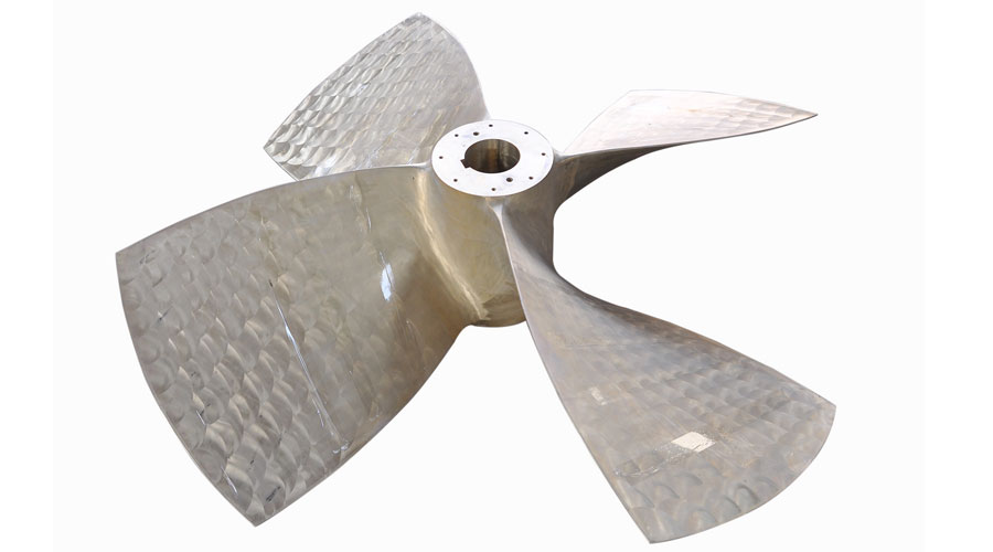 Quench Cool Casting Of Copper Propellers