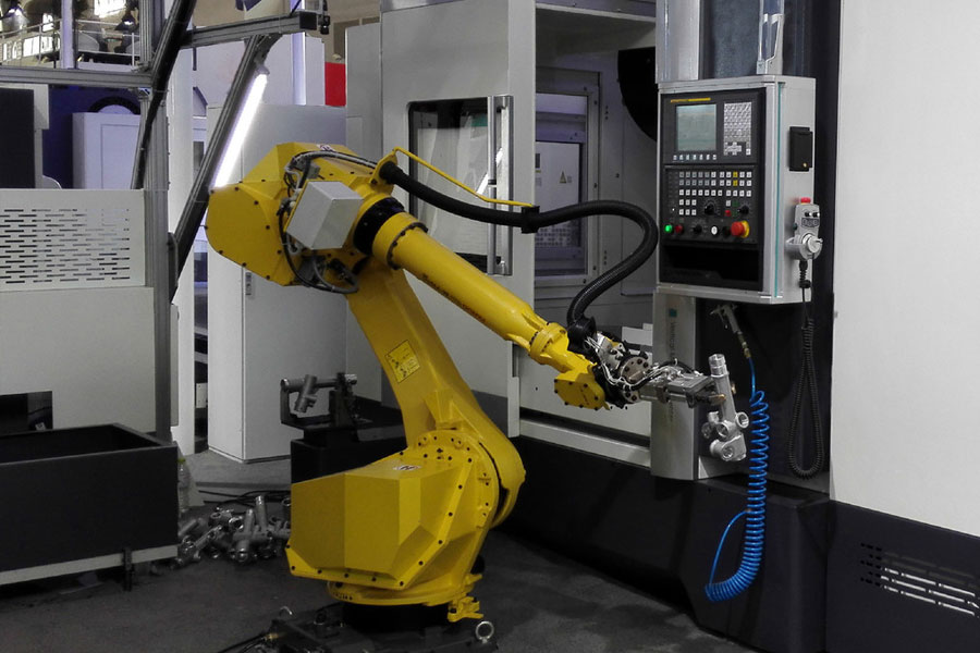 The Application Of Industrial Robot Machining Loading And Unloading